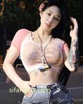 抖音微博500W粉絲超級網紅『宋昱欣』超級付費露三點私拍 100美刀無碼露點照 高清
