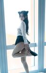 最新流出超人氣嫩模極品女神 ▌阿朱▌4K原版私拍 肛塞貓女郎 挺翹乳粒鮮嫩緊致白虎 無與倫比的氣質
