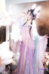 極品Cos爆機少女【喵小吉】九月新作《荷花池》古裝嬌俏美女 超干凈美鮑 高清