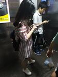 無印原版廁拍日記 6月27日4K全景電子創業園漂亮的小文員
