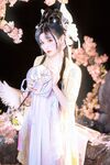 高端ACG业界女神爆机少女▌喵小吉▌古风仙作《如梦令》绝美画风鲜鲍嫩乳 妙哉典藏必备