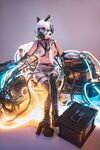高端ACG业界女神爆机少女▌喵小吉▌巅峰金属大作《赛博朋克·超梦》壁纸党典藏必备 每期都是精品