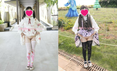 清純母狗小蘿莉【冰凌紫萱】JK小蘿莉竟被黑鬼爆操？直呼暴殄天物！清純小蘿莉3P被大黑屌抱起來操 (7)