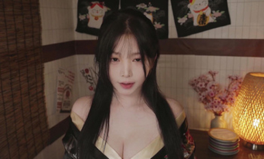 大尺度擦邊ASMR女神【yoonying】巨乳淫語劇情誘惑 (3)